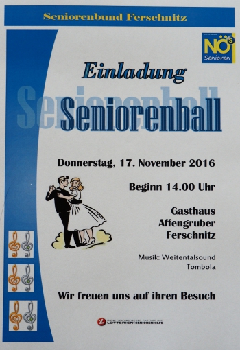 Seniorenball / Tombola