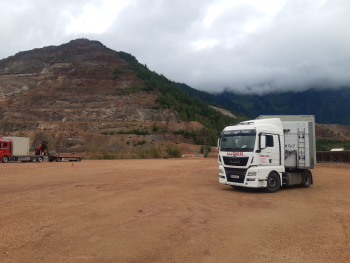 On the road