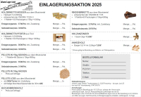 Einlagerungsaktion 2025